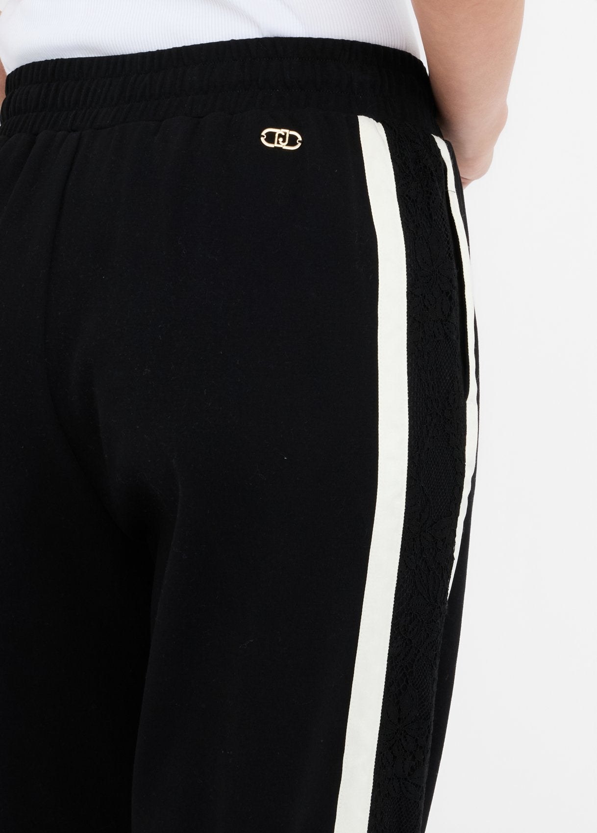 TF5010-NERO/BIANCO - PANTALONE - LIU JO