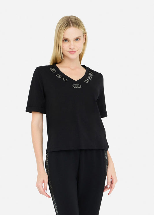 TF5143-NERO - T-SHIRT - LIU JO