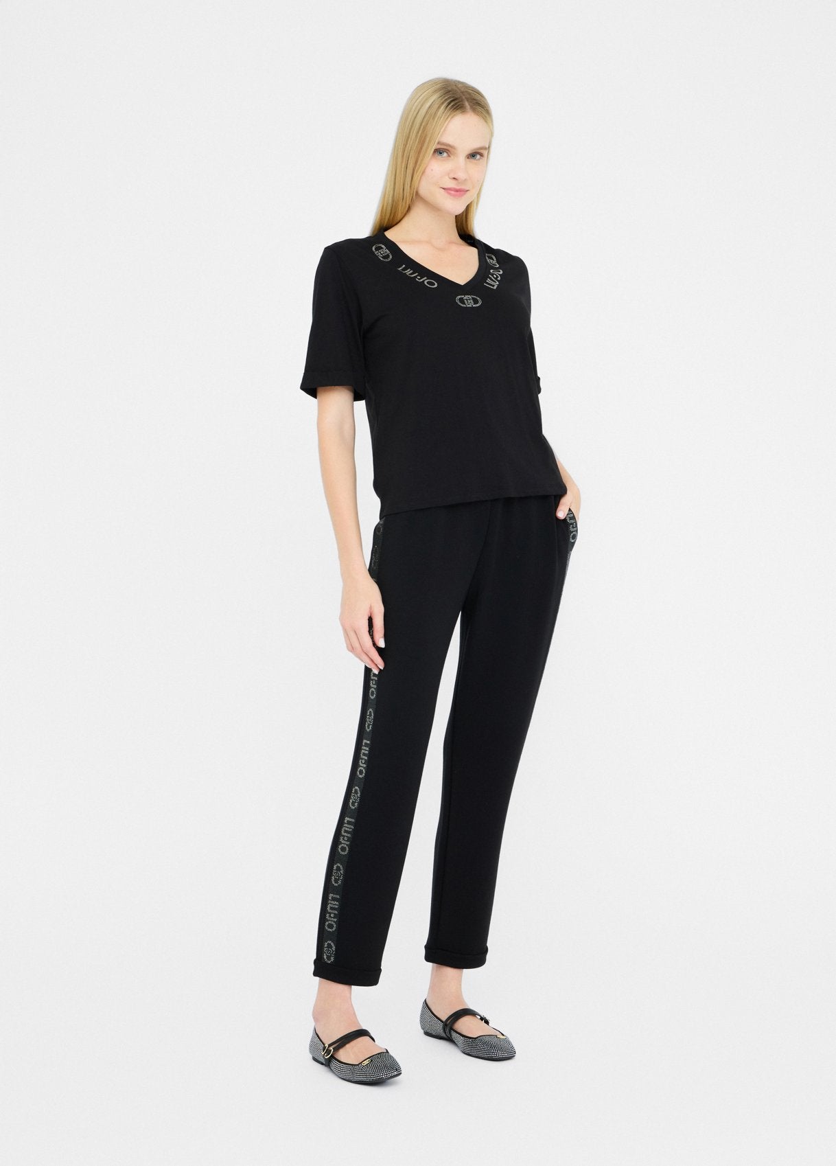 TF5143-NERO - T-SHIRT - LIU JO