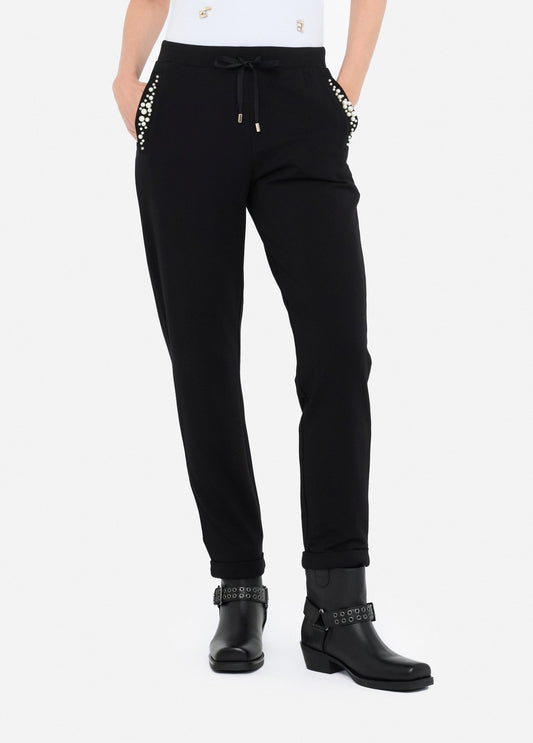 TF5155M9932-NERORIVEITE - PANTALONE - LIU JO