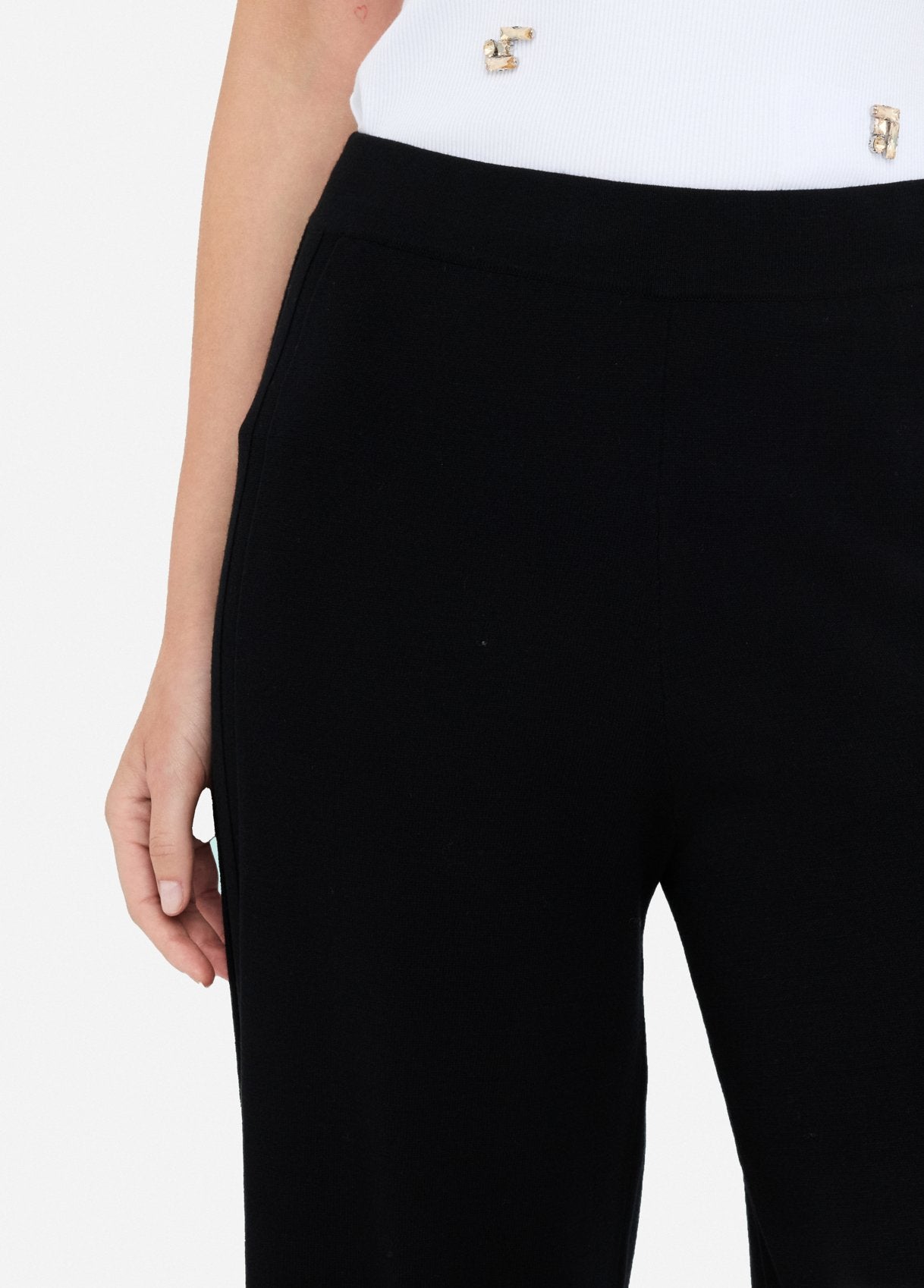 TF5207-NERO - PANTALONE - LIU JO