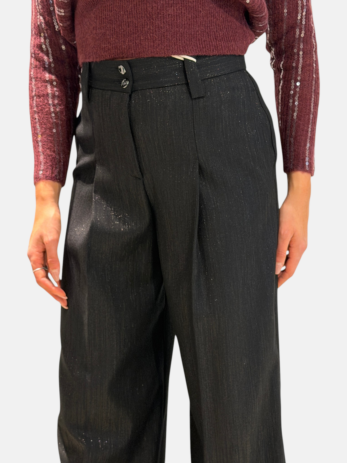 PANTALONE PBPVEZZOSO NERO
