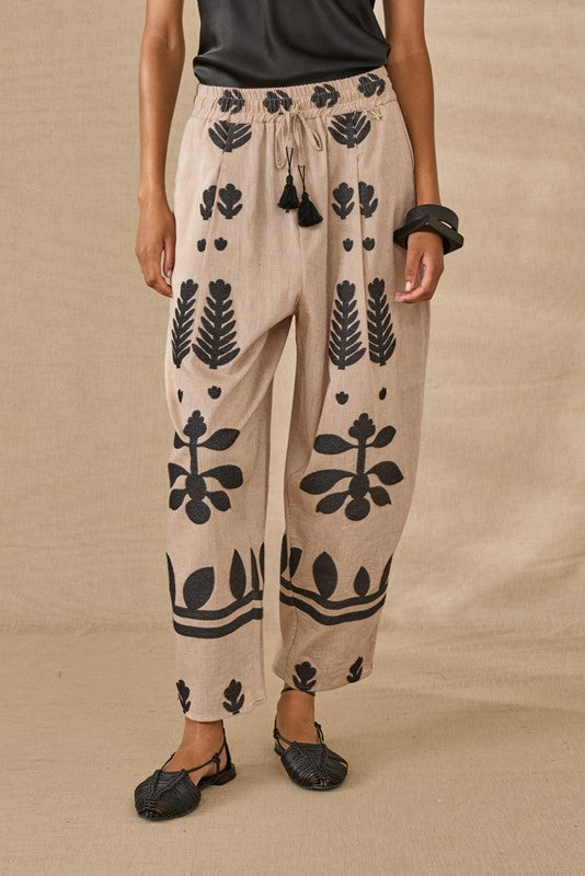 F39X0123-SABBIA - PANTALONE - SOUVENIR