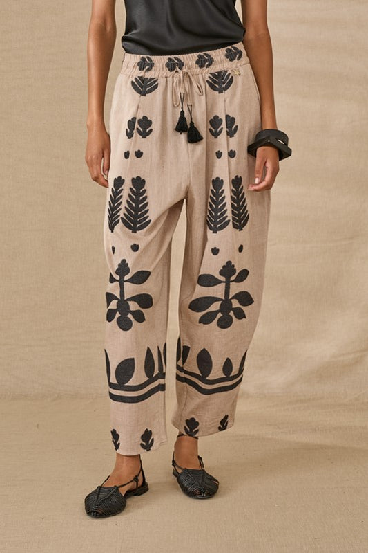 F39X0123-SABBIA - PANTALONE - SOUVENIR