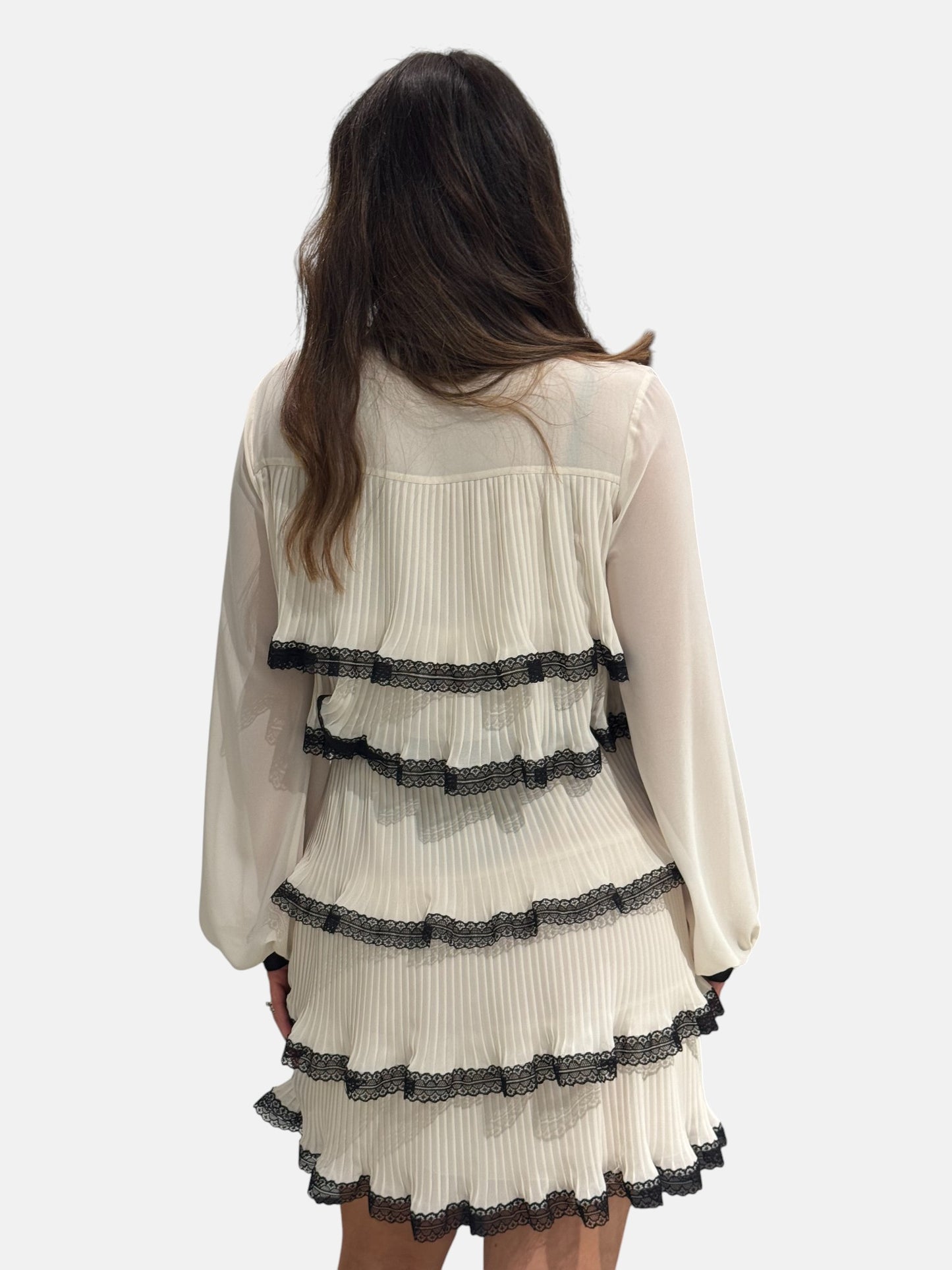 XMF0201-PANNA/NERO - ABITO - BABYLON W LES FEMMES