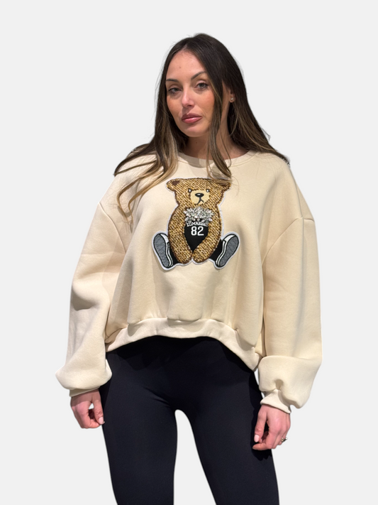 KA100-BEIGE - FELPA - KONTATTO