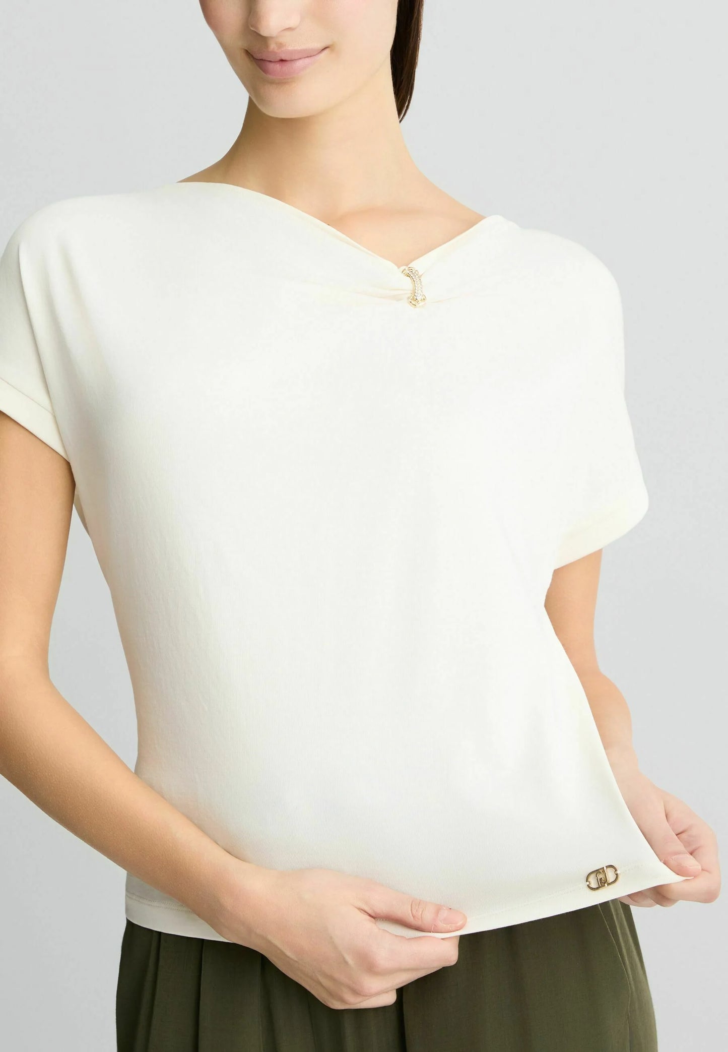 TA5176-WHITEMILK - T-SHIRT - LIU JO