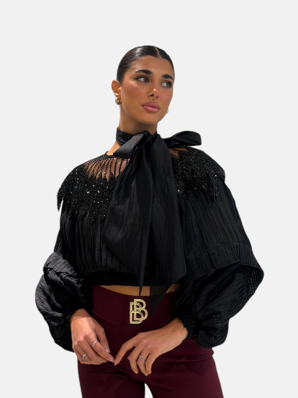 CAMICIA YS00307 NERO