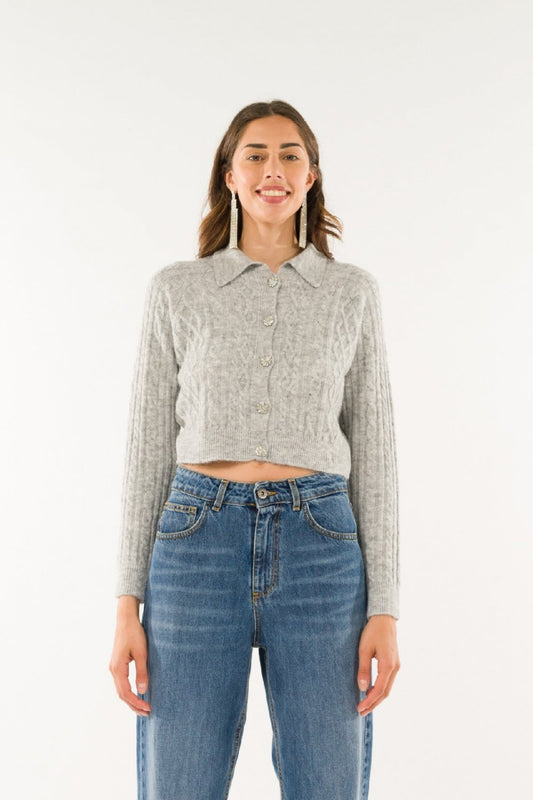 3M0153-GRIGIO - MAGLIA - KONTATTO