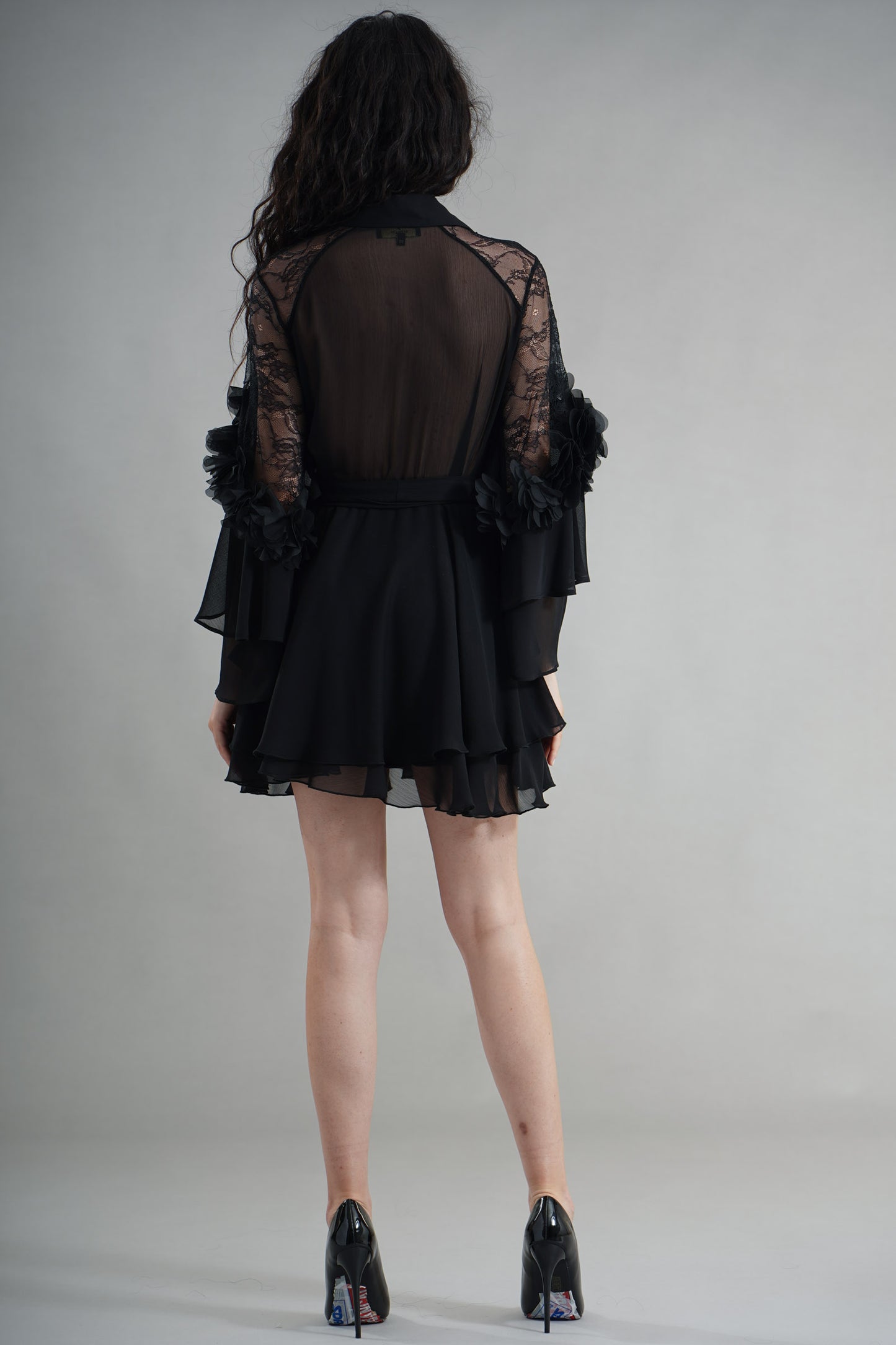 XS00832-NERO - ABITO - BABYLON W LES FEMMES