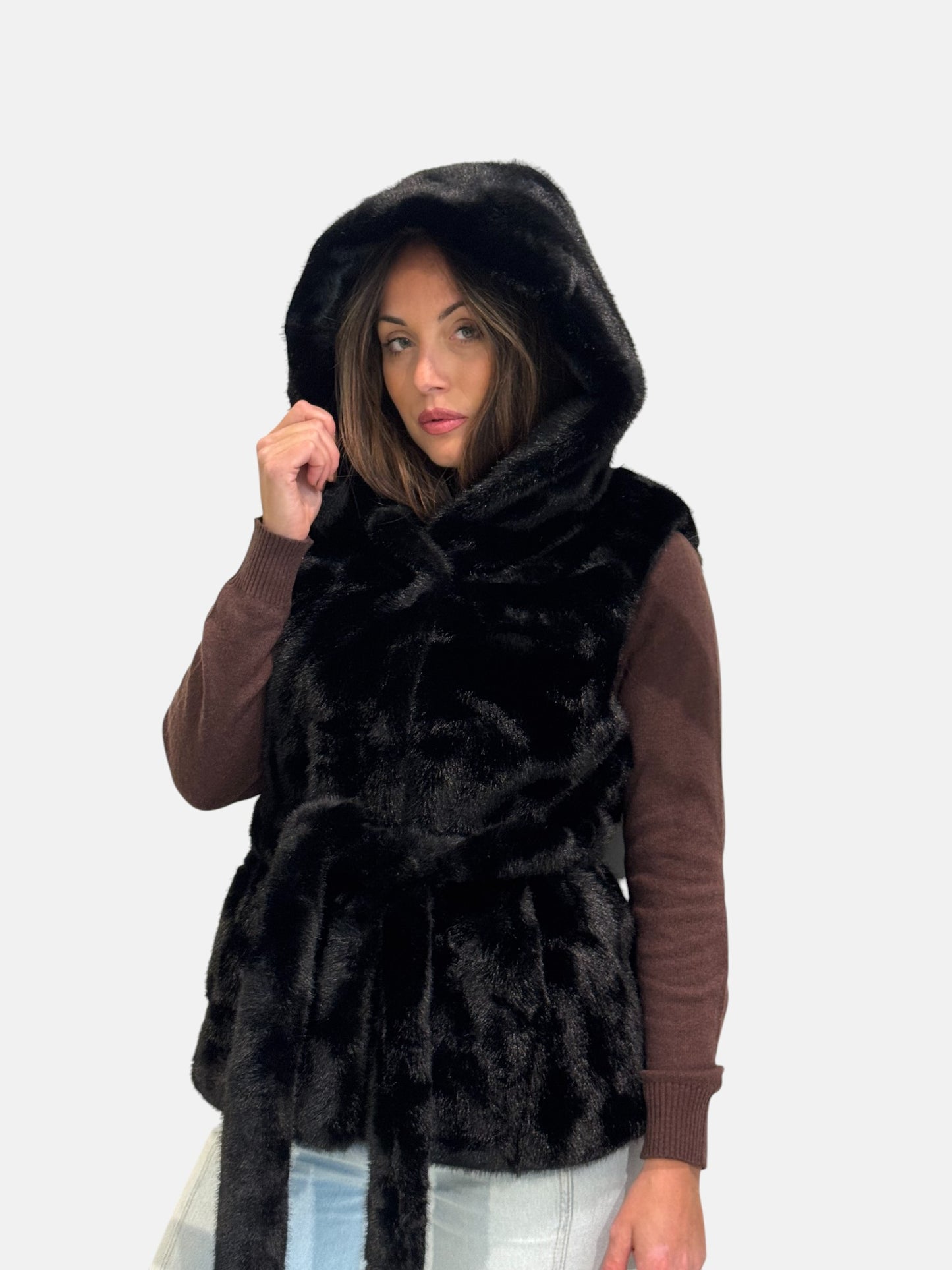 JLYV0538-BLACK - ECOPELLICCIA - FURELLE