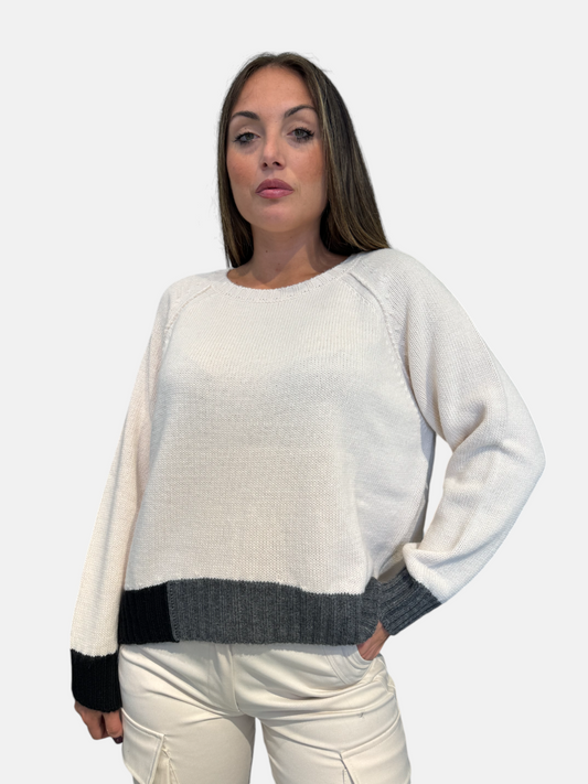 M566K074A-PANNA - MAGLIA - DIXIE