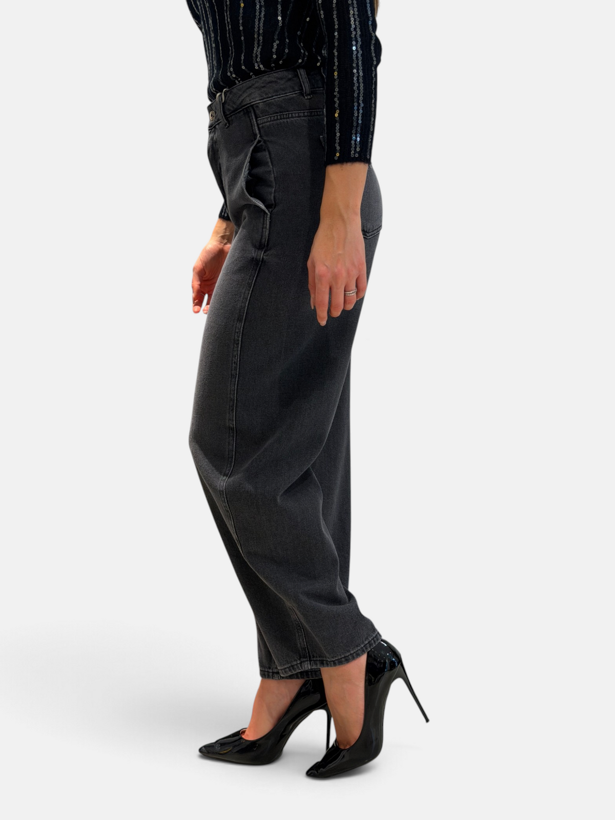 PANTALONE PBBBALLOON GRIGIO
