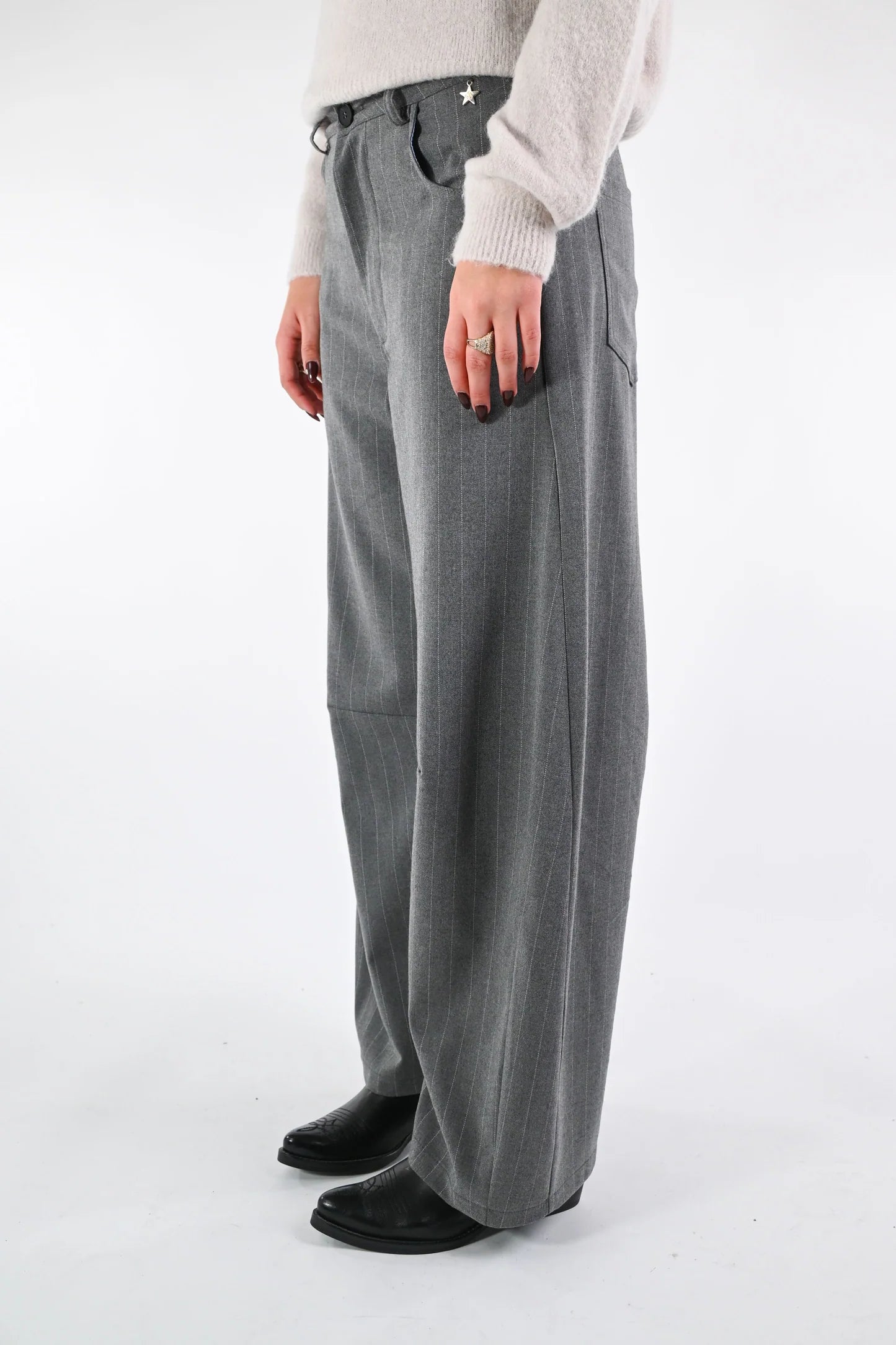 M38F1230-GRIGIO - PANTALONE - SOUVENIR