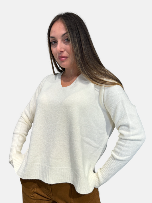 3M0142N-PANNA - MAGLIA - KONTATTO