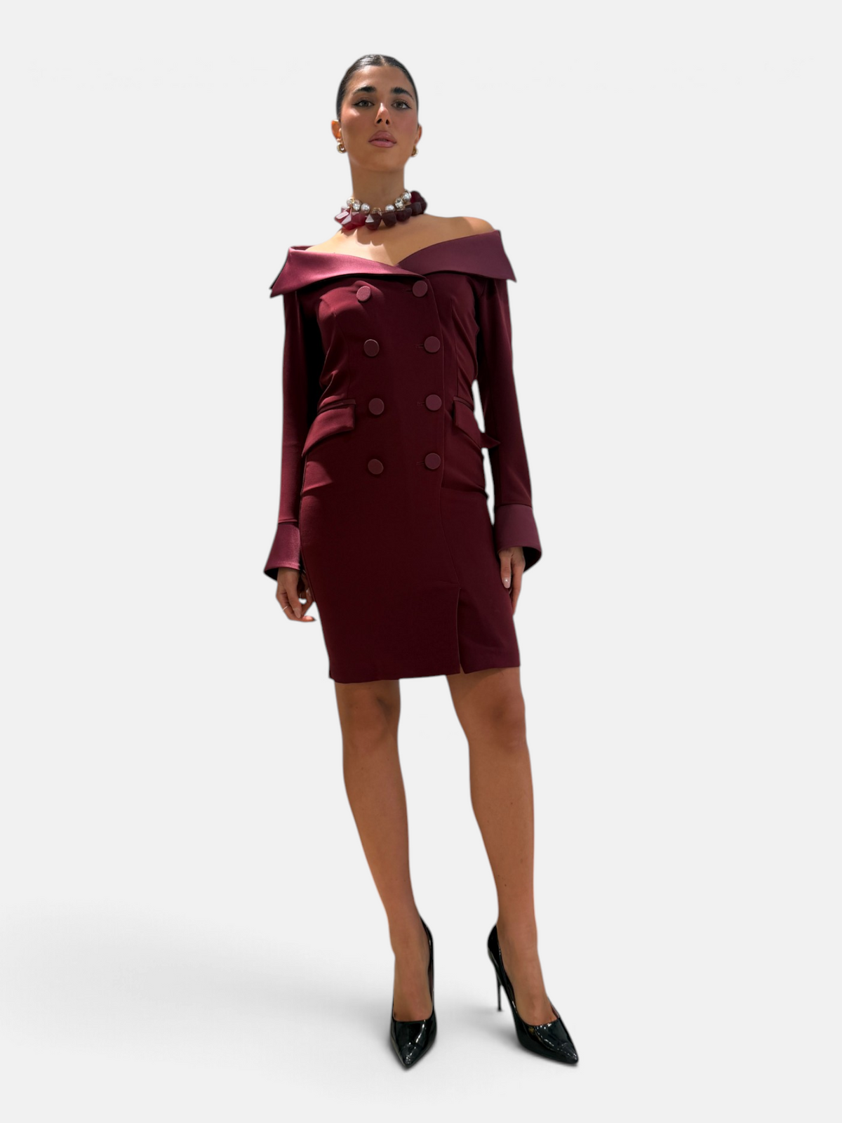 ABITO YE00799 BORDEAUX