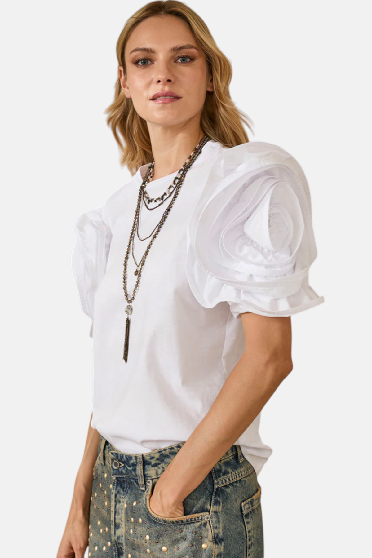 S39M0306-BIANCO - T-SHIRT - SOUVENIR