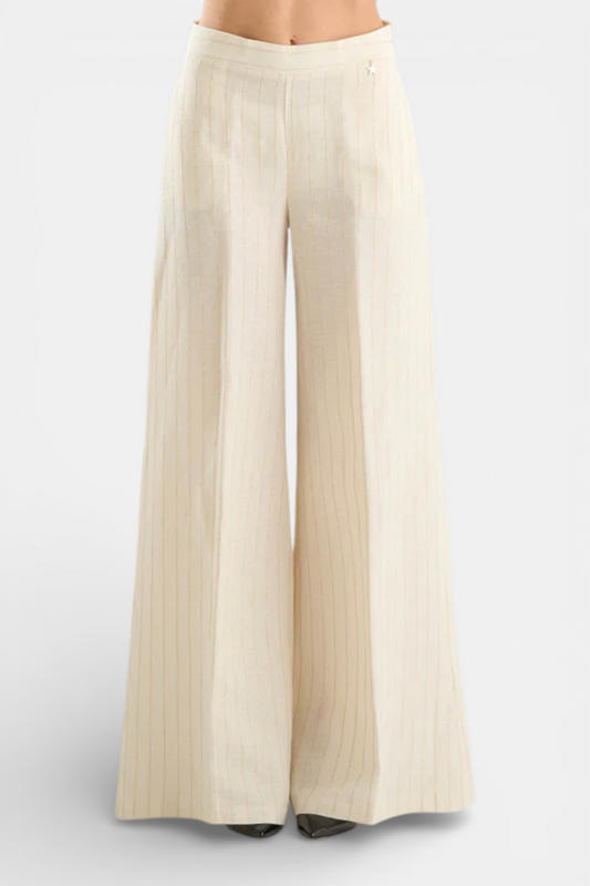 D39N0265-NATURALE - PANTALONE - SOUVENIR