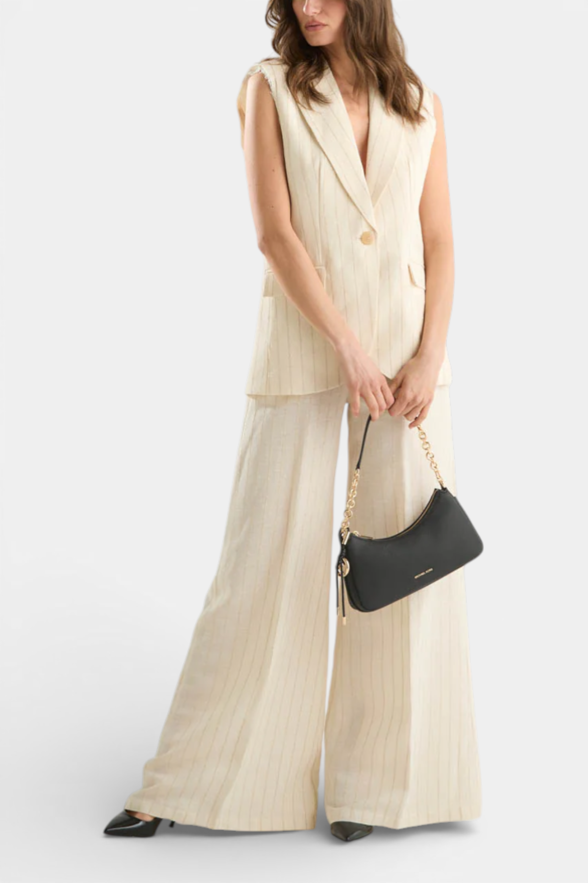 D39N0265-NATURALE - PANTALONE - SOUVENIR