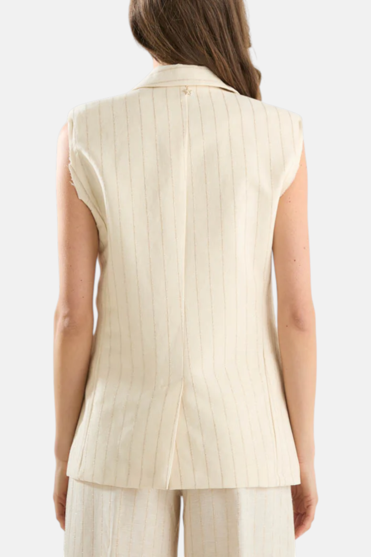 D39N0286-NATURALE - GILET - SOUVENIR