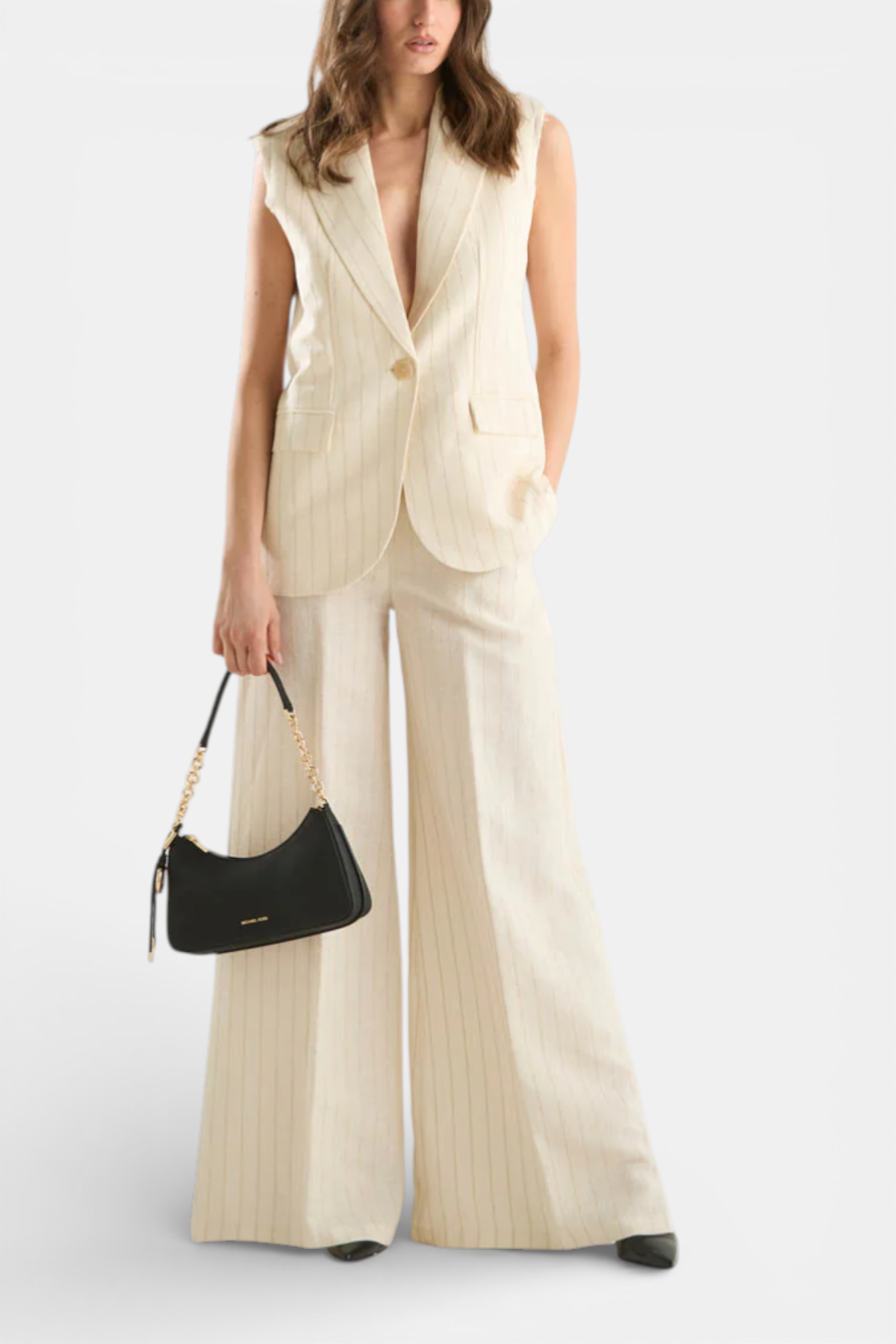 D39N0286-NATURALE - GILET - SOUVENIR