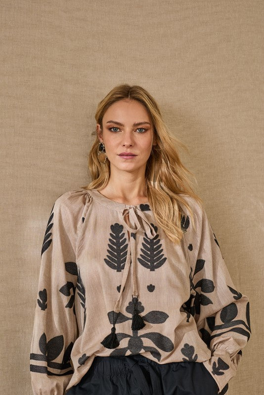 F39X0121-SABBIA - CAMICIA - SOUVENIR