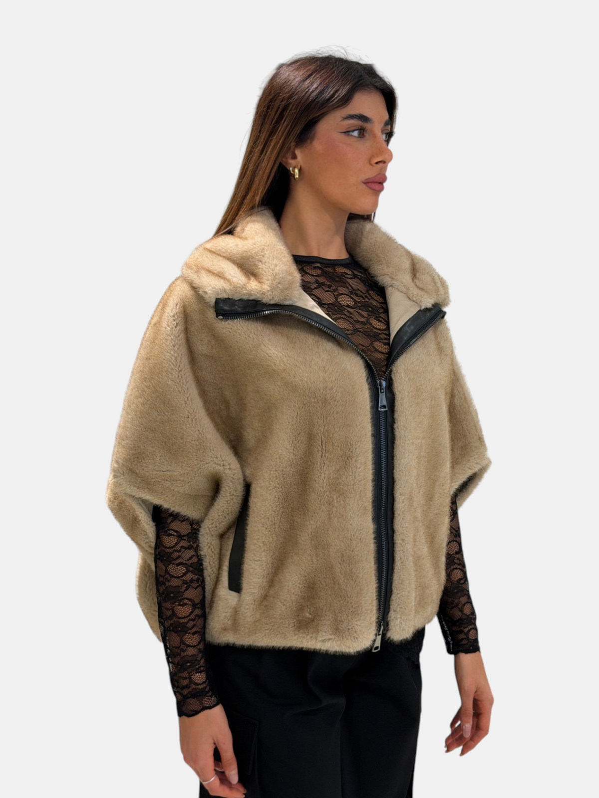 GIUBBOTTO V330B006A BEIGE