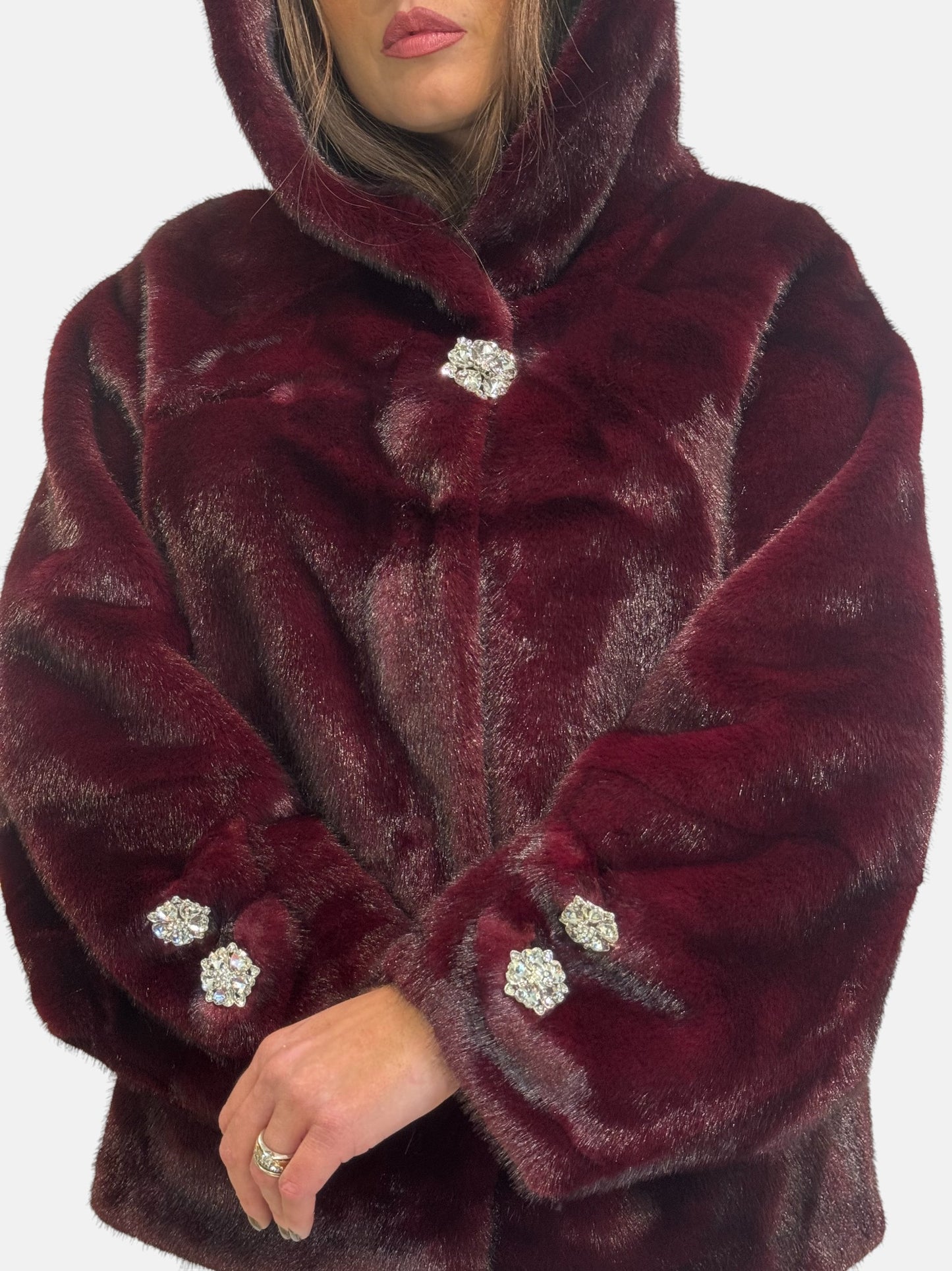 JLYV0531-BURGUNDY - ECOPELLICCIA - FURELLE