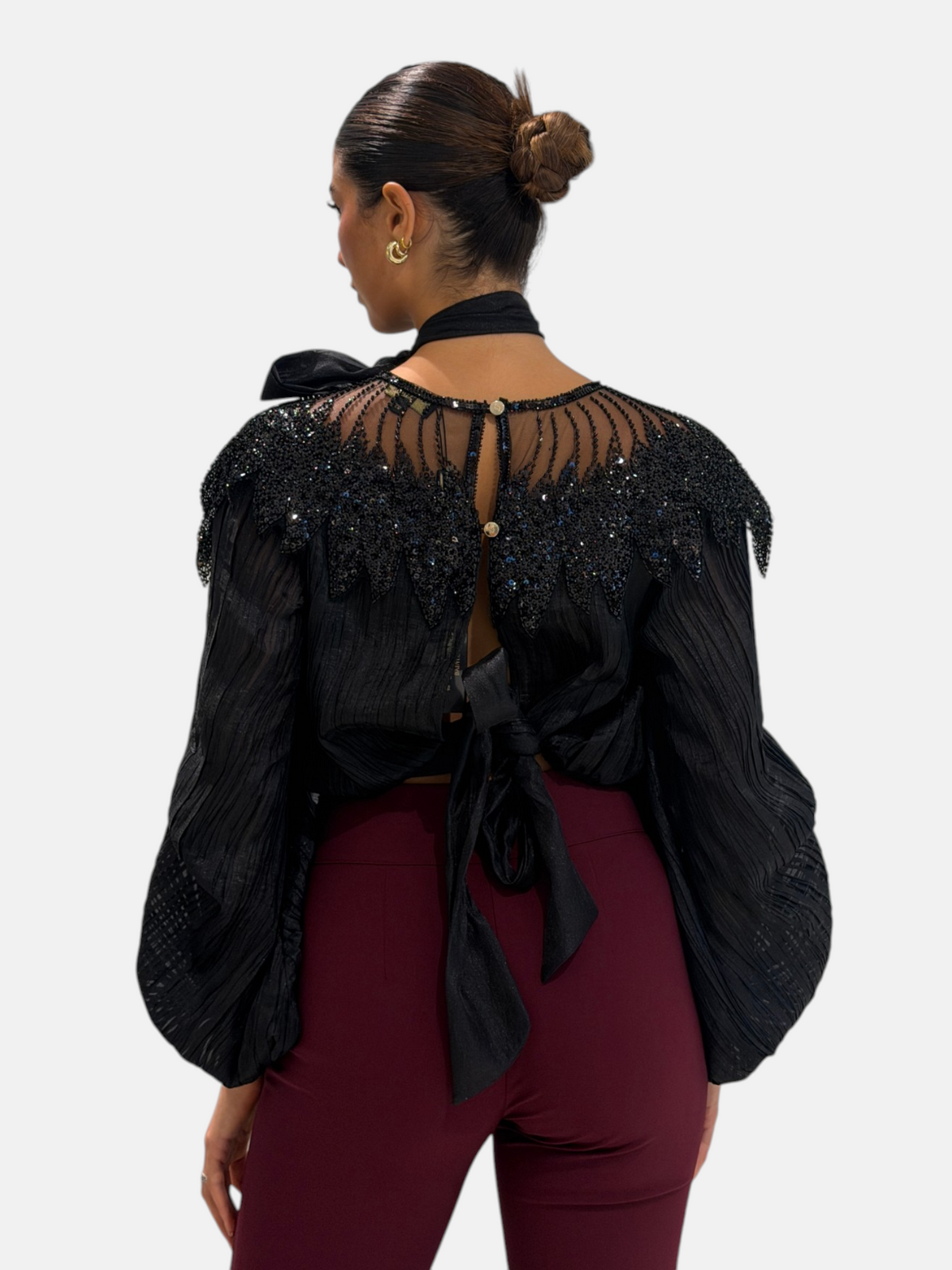 CAMICIA YS00307 NERO