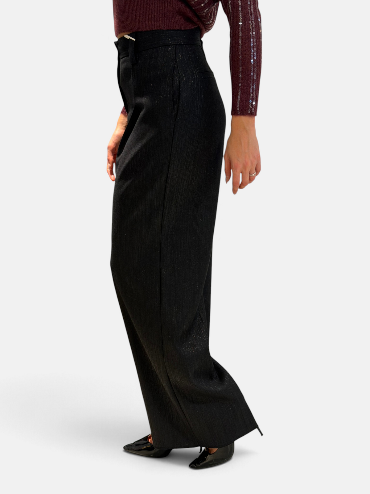 PANTALONE PBPVEZZOSO NERO