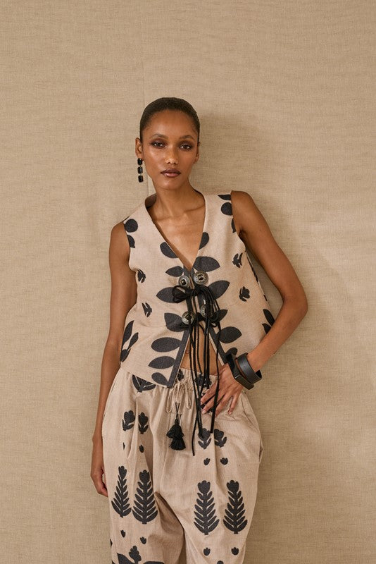 F39X0122-SABBIA - GILET - SOUVENIR