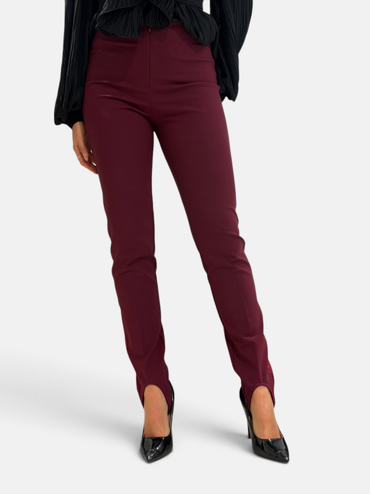 PANTALONE YMF0618 BORDEAUX