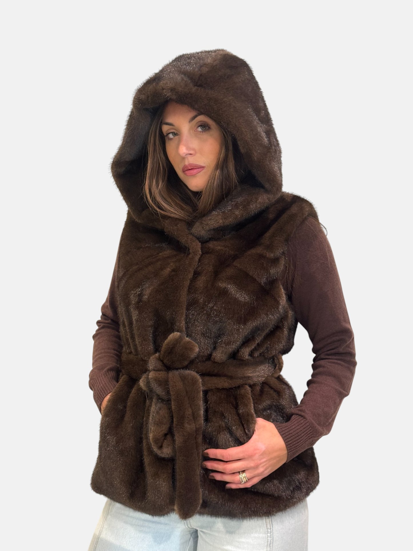 JLYV0538-BROWN - ECOPELLICCIA - FURELLE