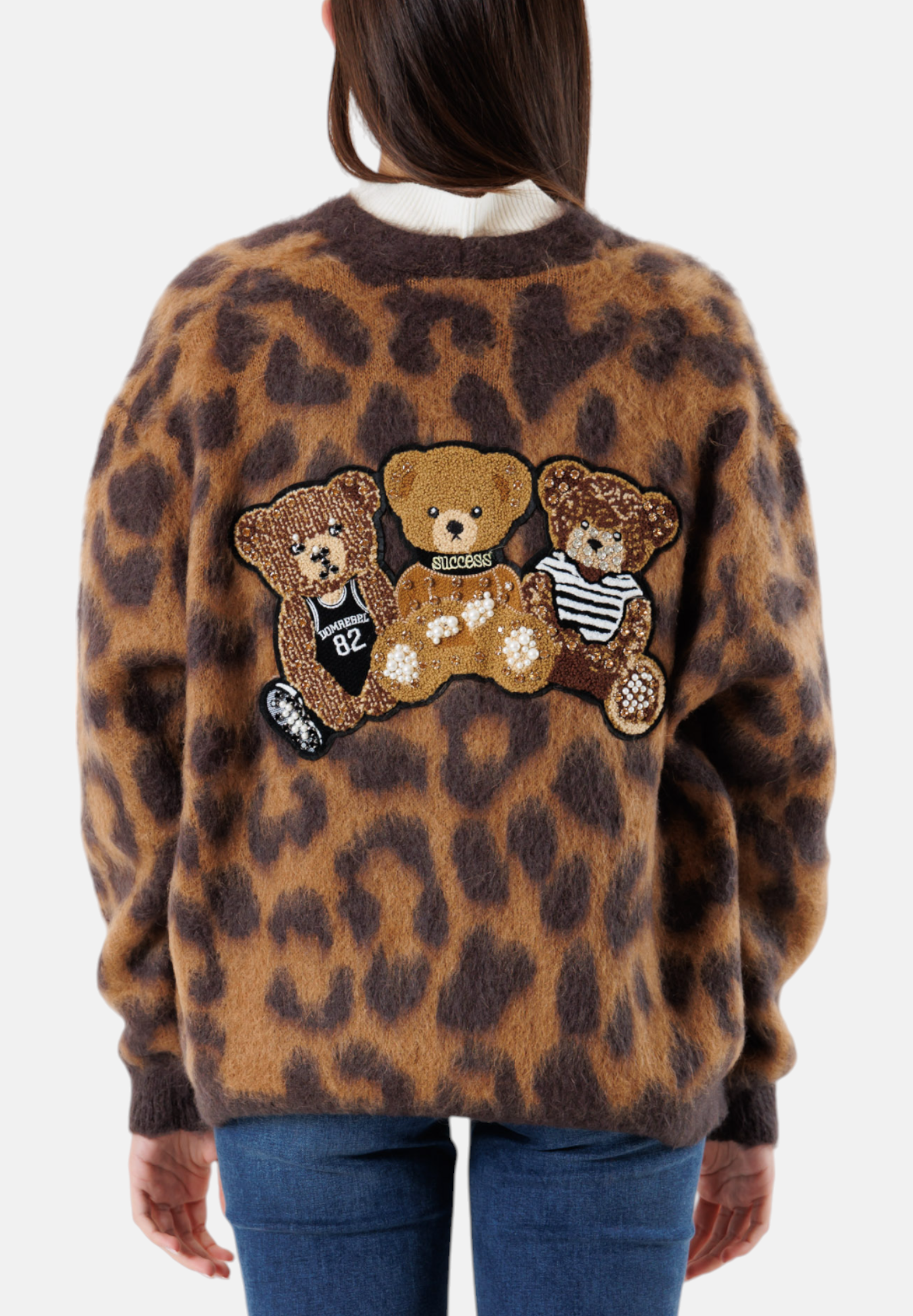 3M0370-MORO/CAMMELLO - CARDIGAN - KONTATTO