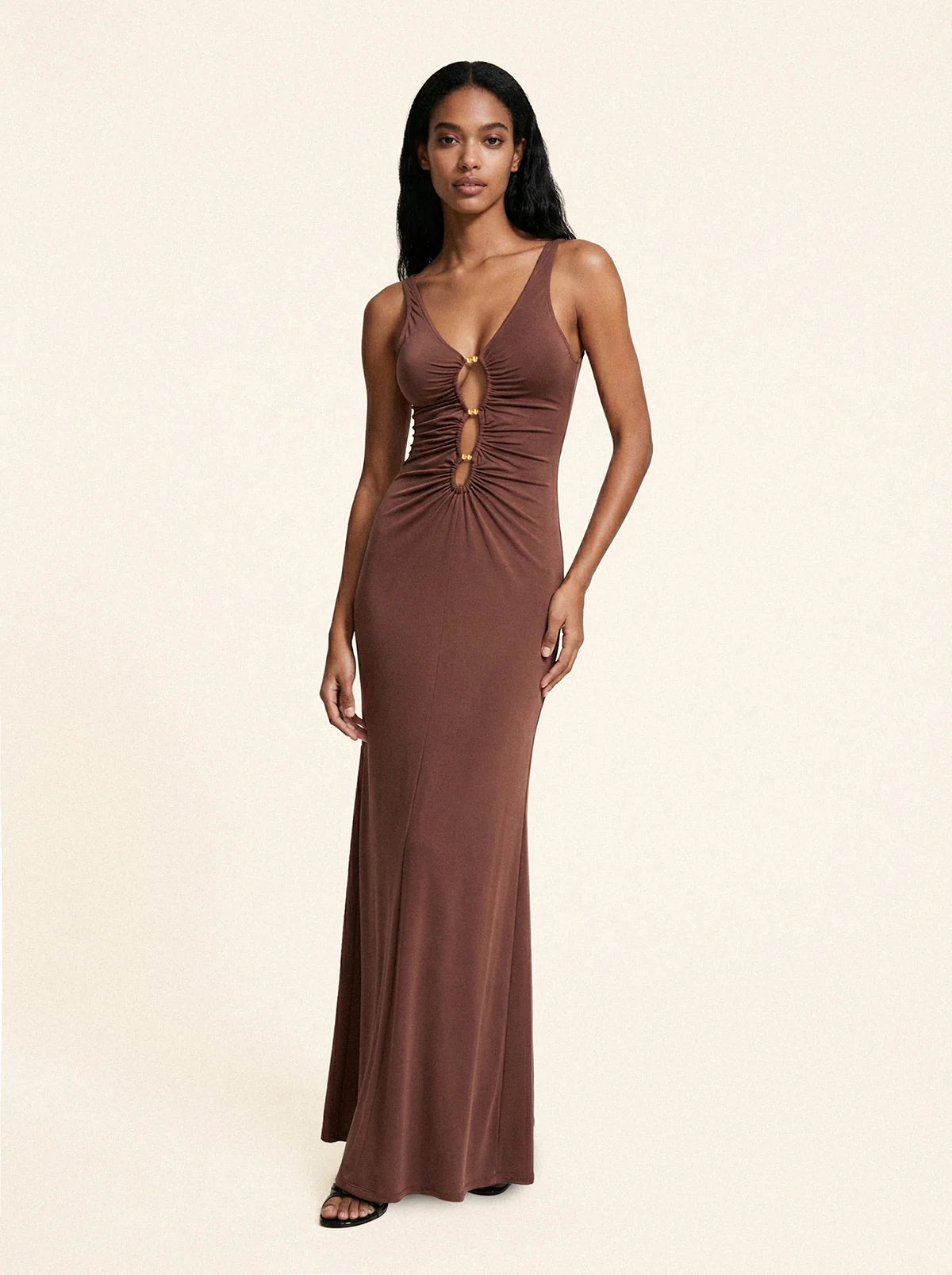 MF26SW0329-BN-BROWN - VESTITO - ME FUI