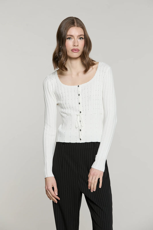 CARDIGAN MARISET MILK