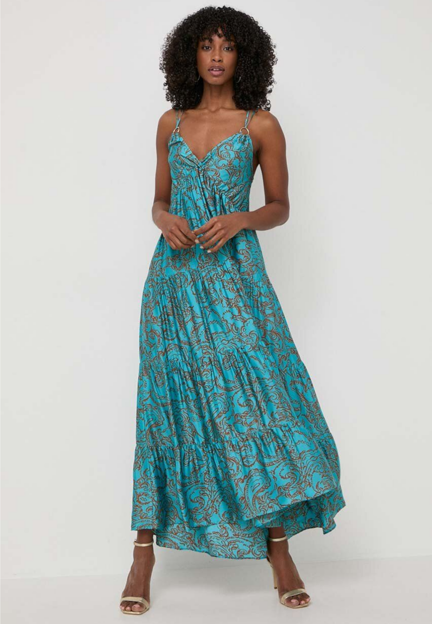 CA4355-TURQUOISE/BRONZE - ABITO - LIU JO
