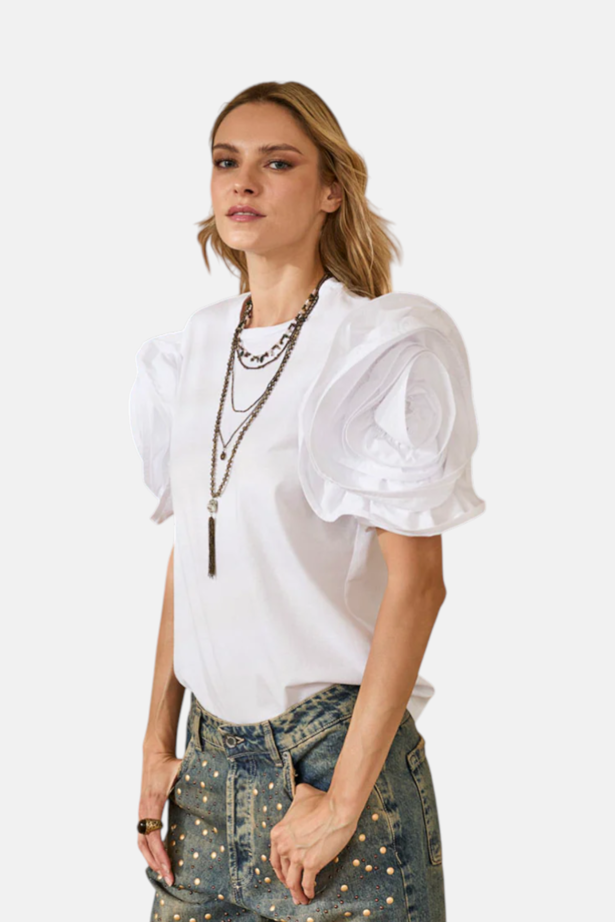 S39M0306-BIANCO - T-SHIRT - SOUVENIR