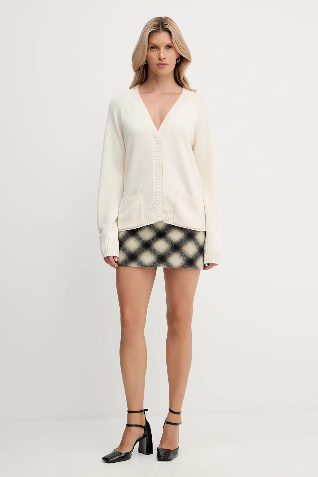 GPA25234CD-CHALK - CARDIGAN - SILVIAN HEACH