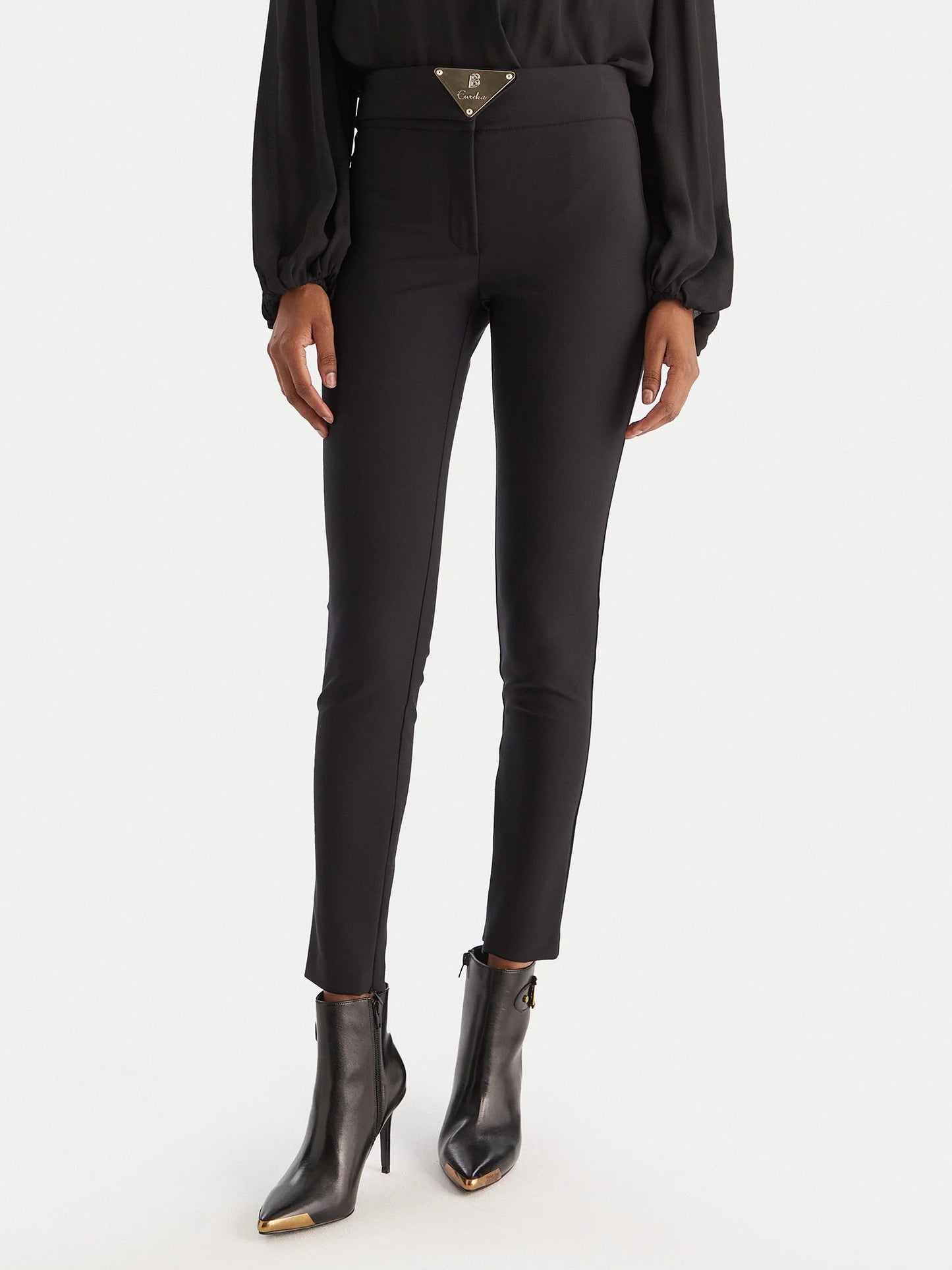 XE00057-NERO - PANTALONE - EUREKA