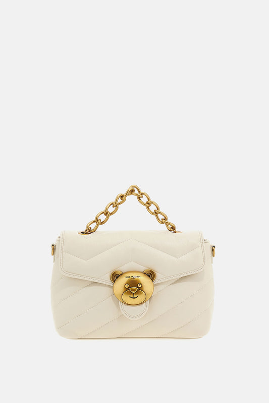 PUFFYSHOULDERXL-CREAM - BORSA - RUE MADAM PARIS