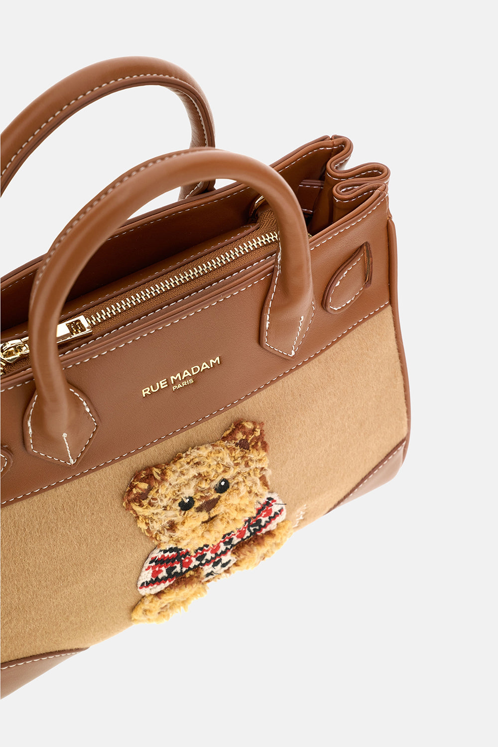 BORSA MARVIN LOVE MINI TOTE CAMEL