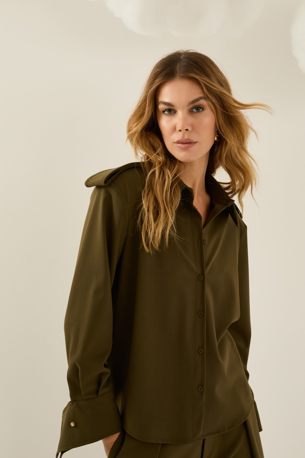 CAMICIA M40F0127 VERDE