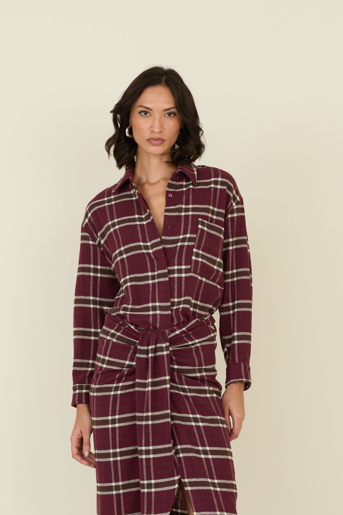 M38F0950-BORDEAUX - CAMICIA - SOUVENIR