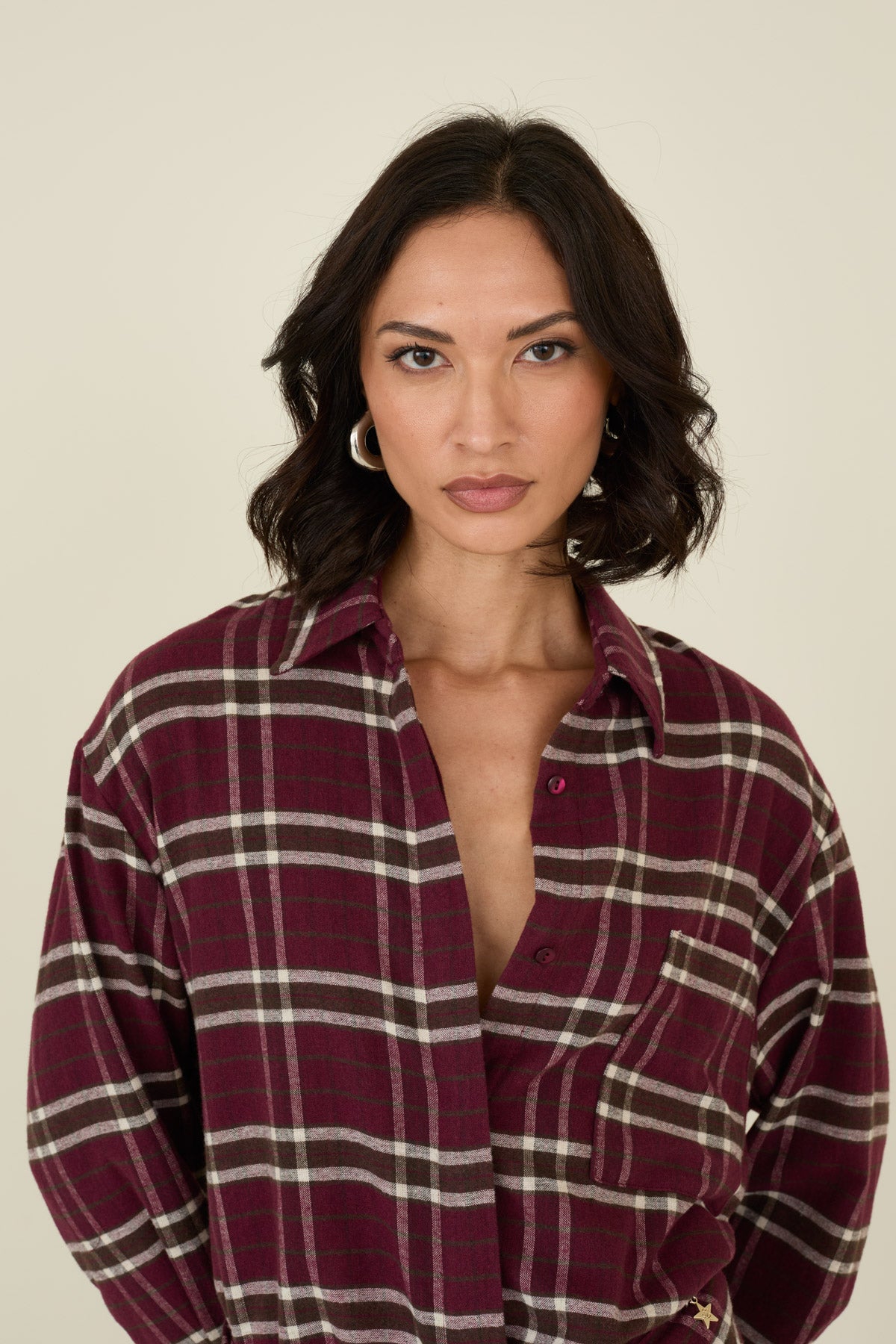 M38F0950-BORDEAUX - CAMICIA - SOUVENIR