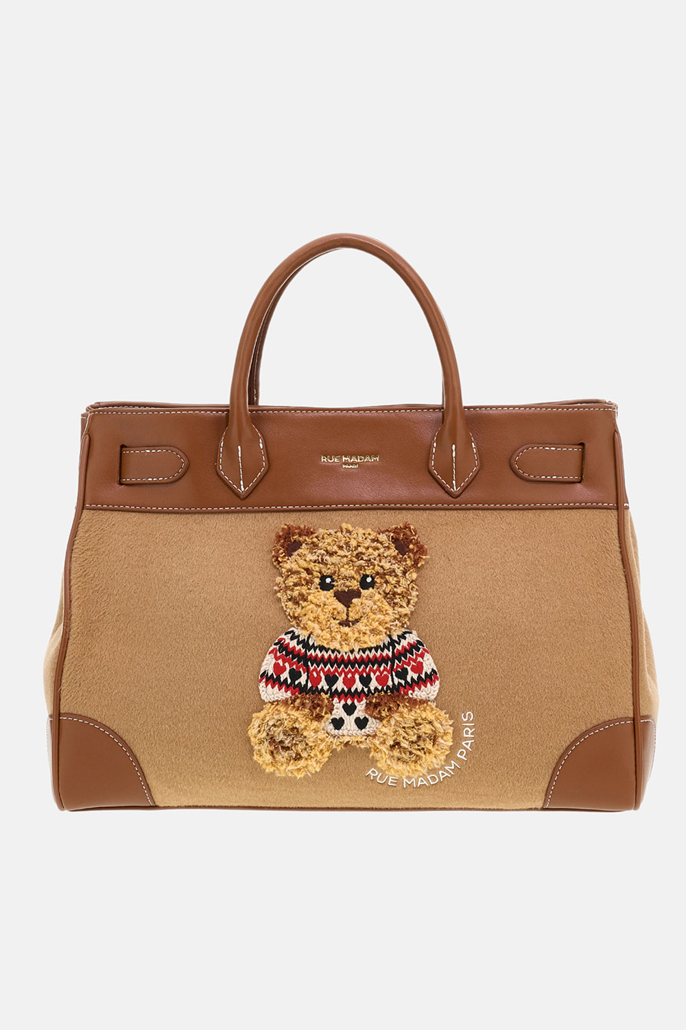 BORSA MARVIN LOVE TOTE CAMEL
