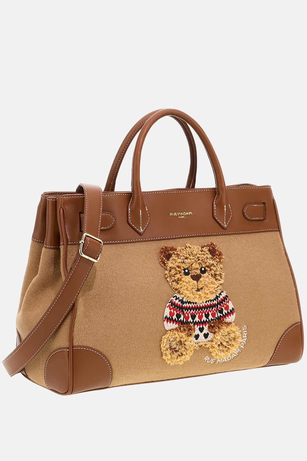 BORSA MARVIN LOVE TOTE CAMEL