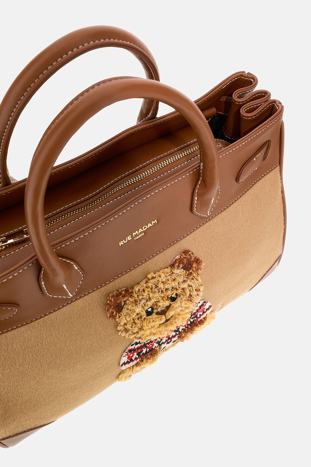 BORSA MARVIN LOVE TOTE CAMEL