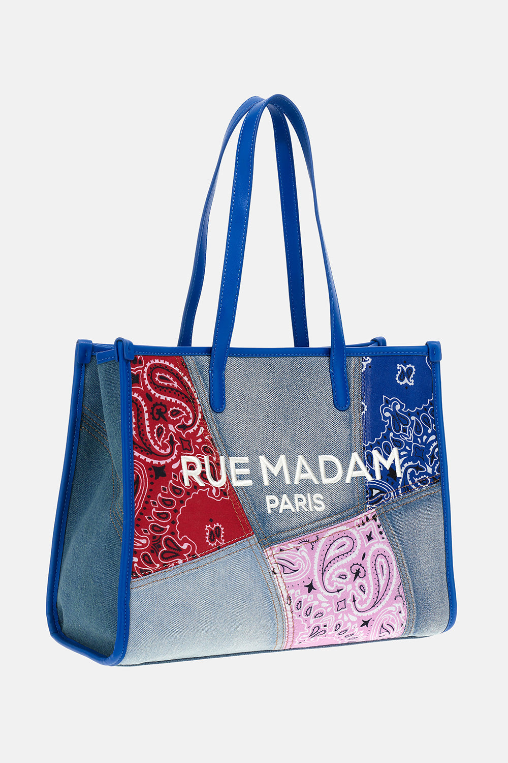 PAISLEYSHOPPING-DENIMBLUE - BORSA - RUE MADAM PARIS