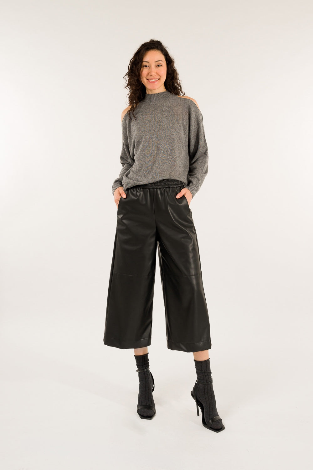 MA2054-NERO - PANTALONE - KONTATTO